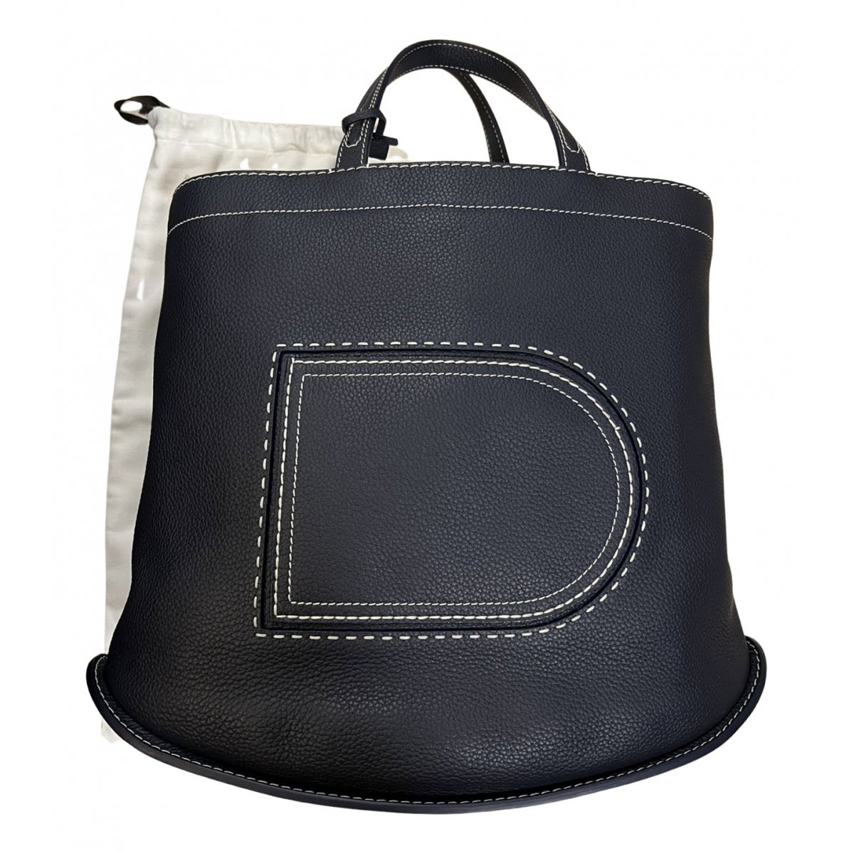 Pin leather handbag