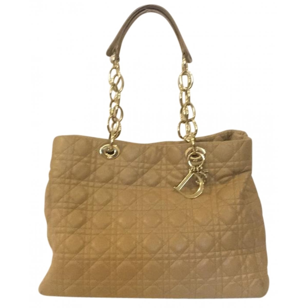 Dior Soft Shopping leather handbag