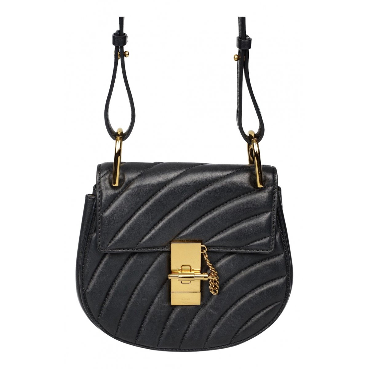 Drew leather crossbody bag