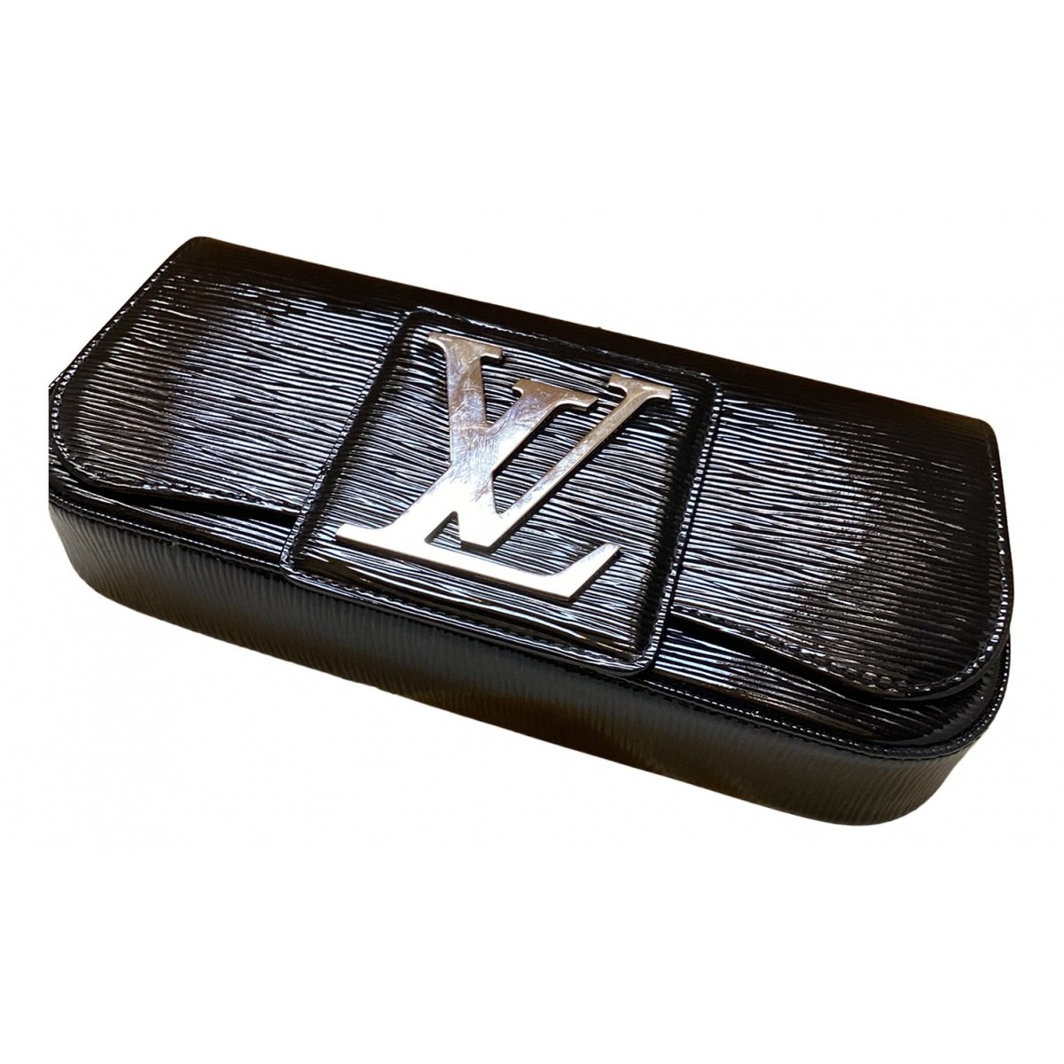 Sobe patent leather clutch bag