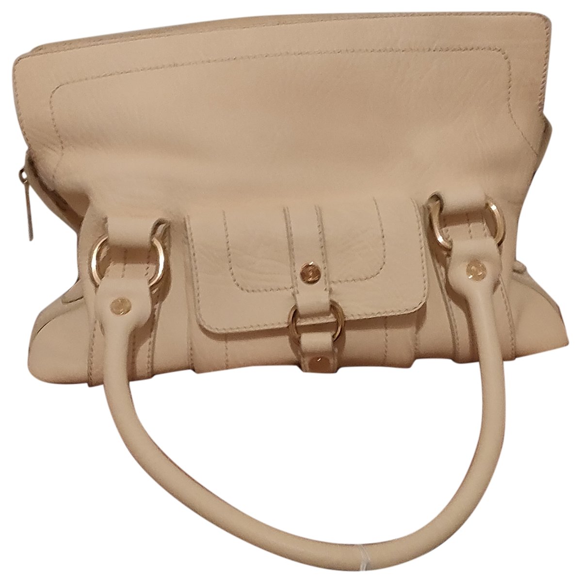 Hobo leather handbag