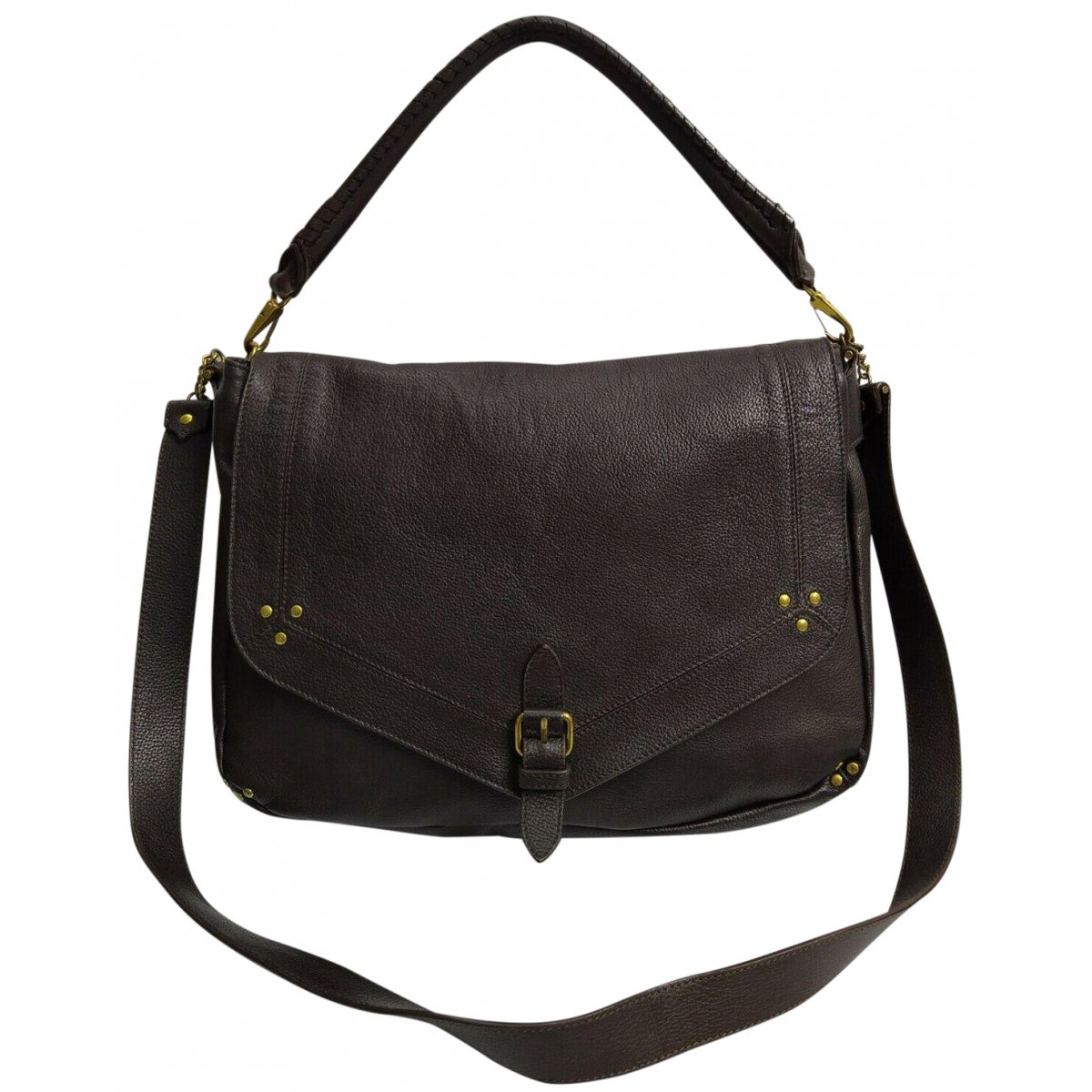 Leather crossbody bag