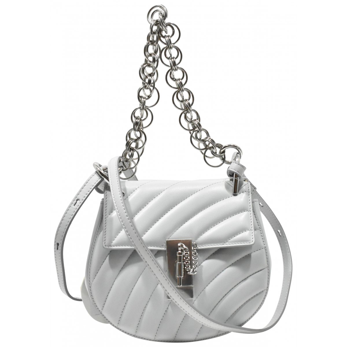 Drew leather crossbody bag
