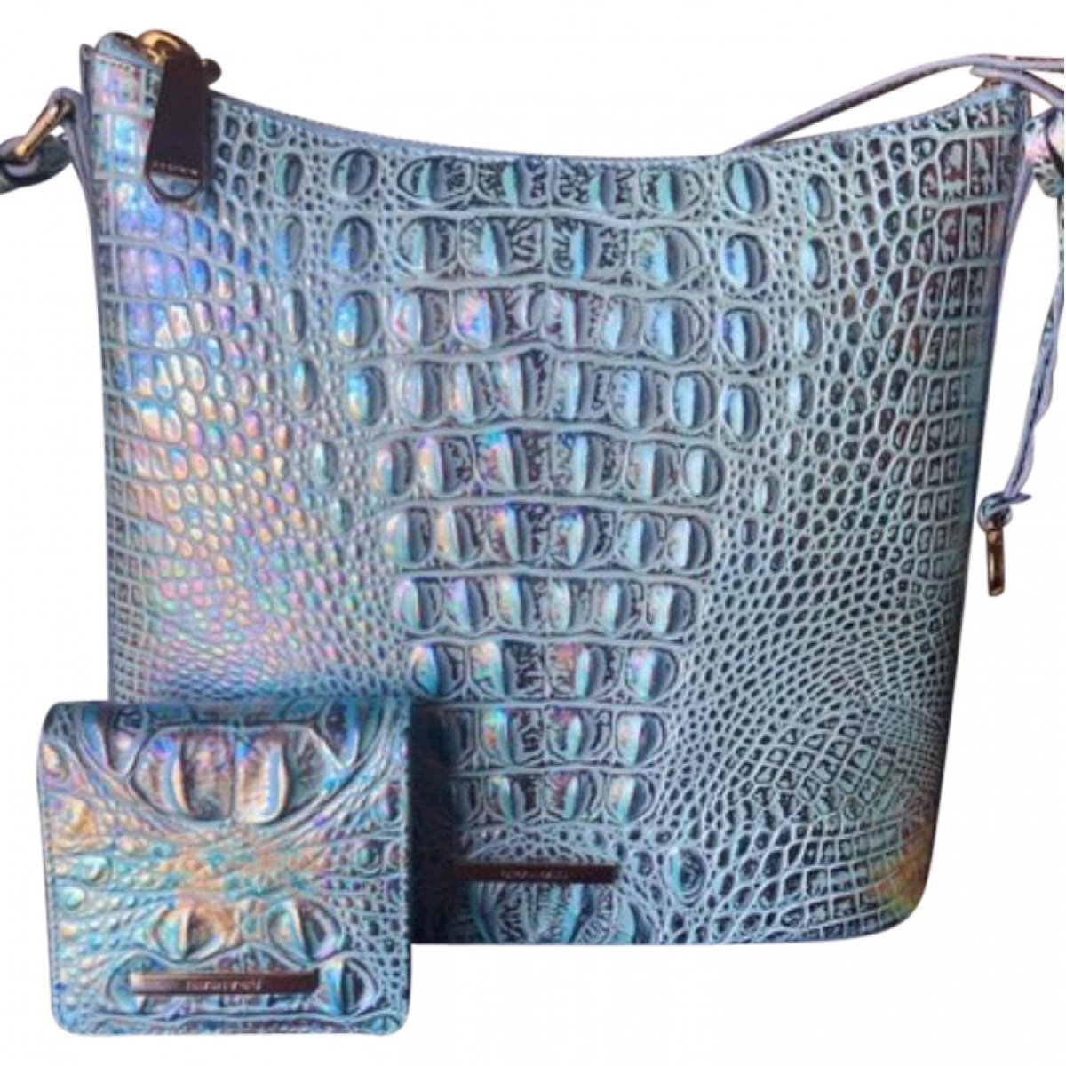 Leather crossbody bag