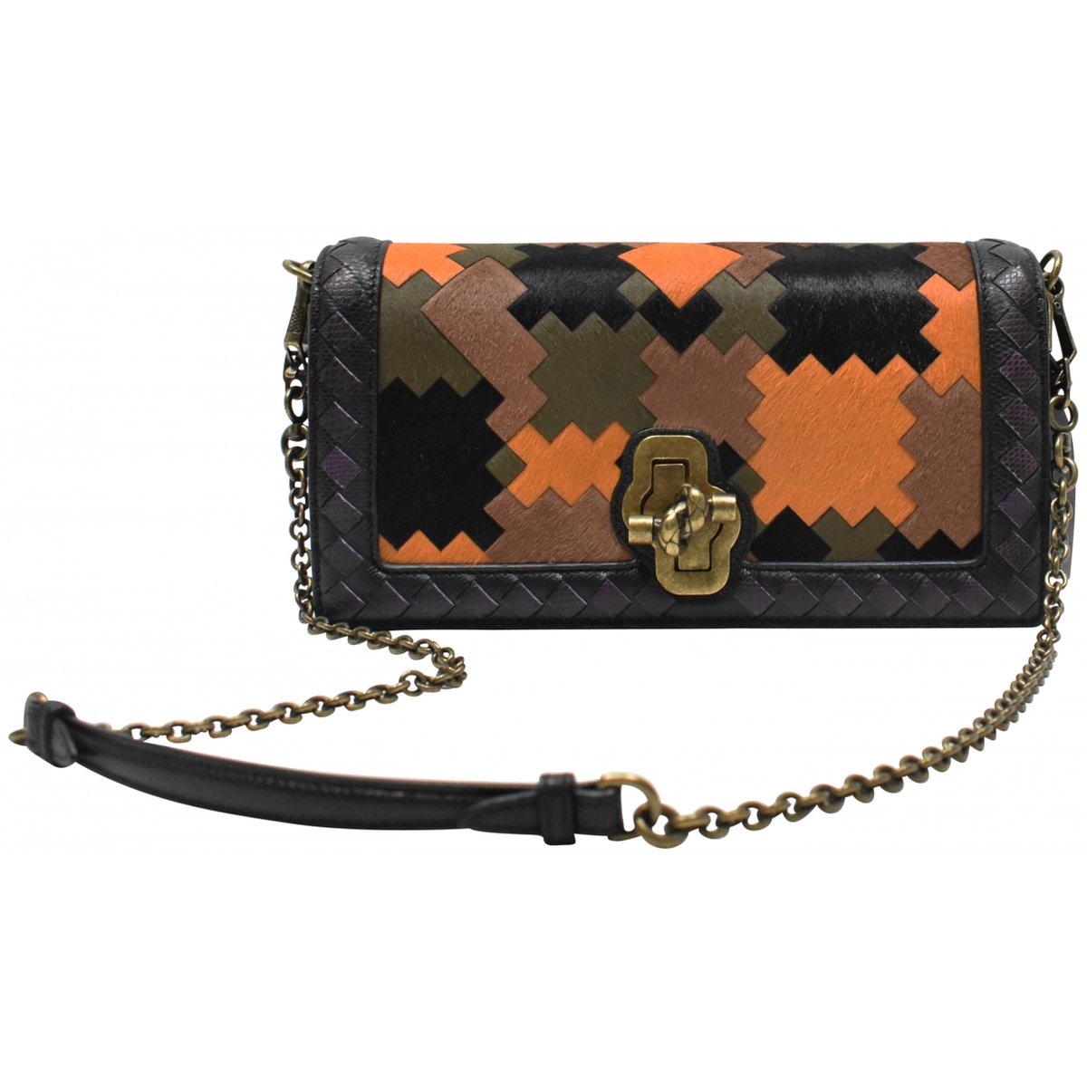 City Knot exotic leathers handbag
