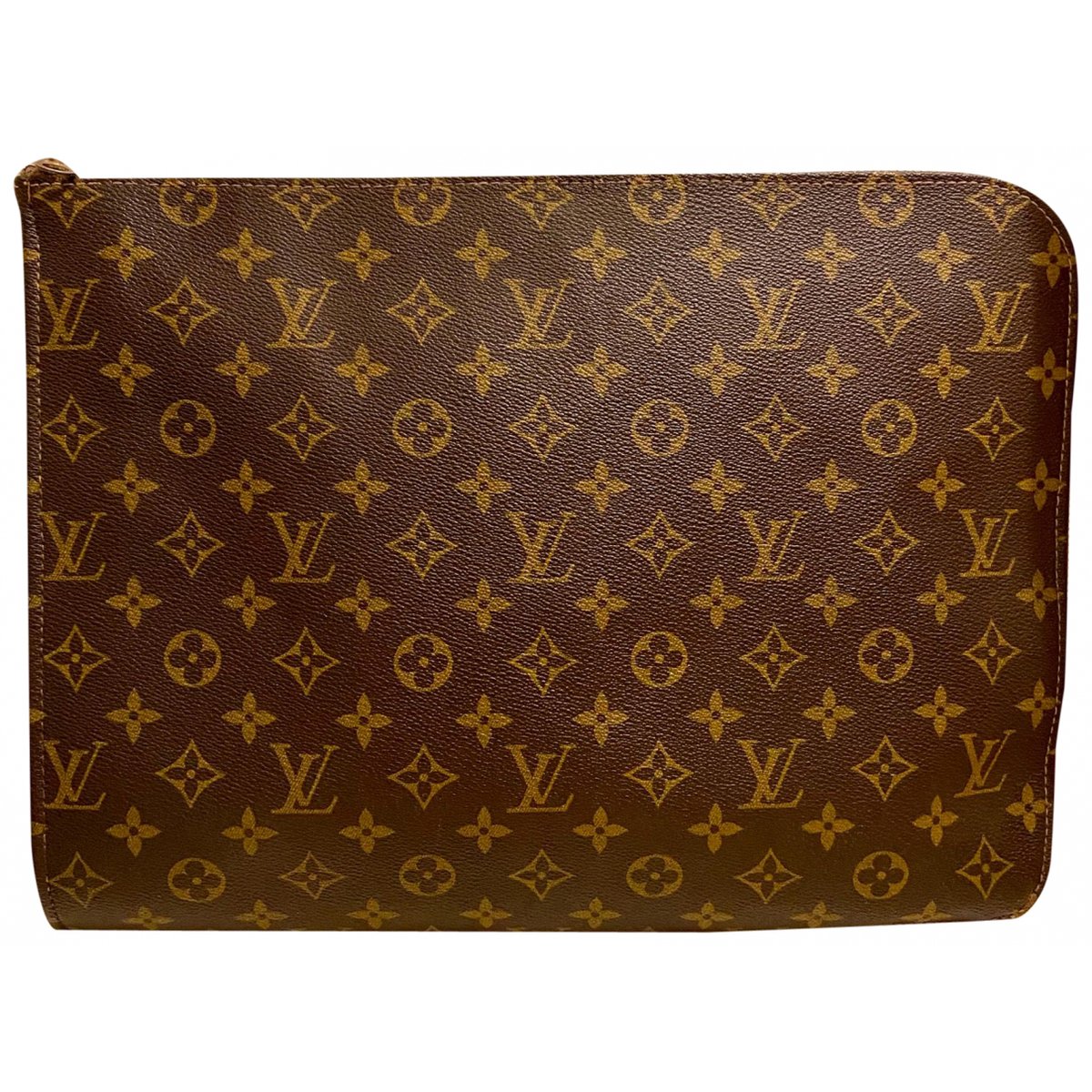 Pochette Voyage leather clutch bag