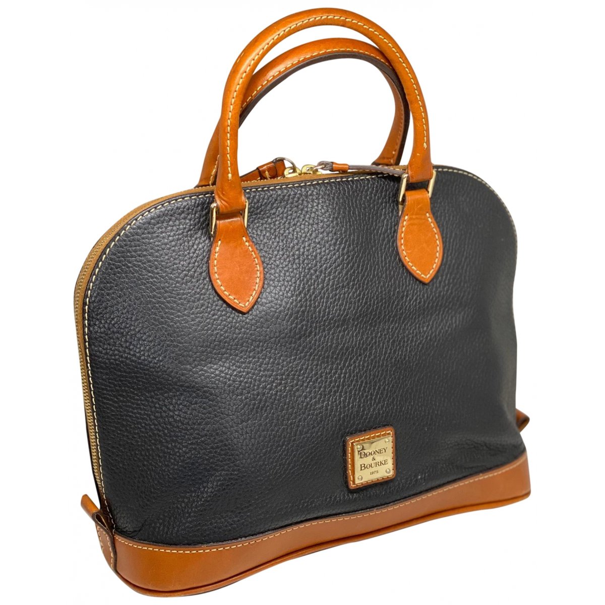 Leather satchel