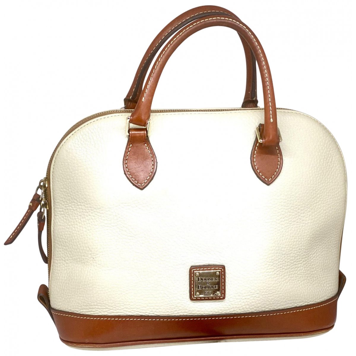 Leather satchel