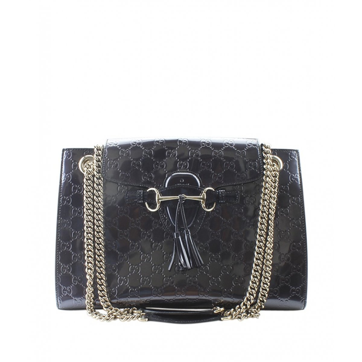 Emily patent leather handbag