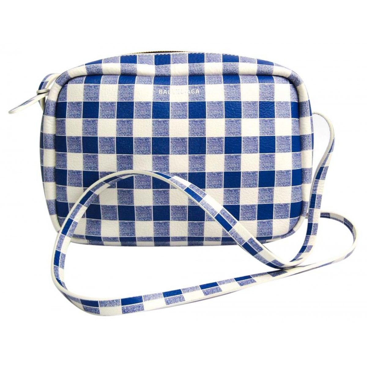 Blanket leather handbag