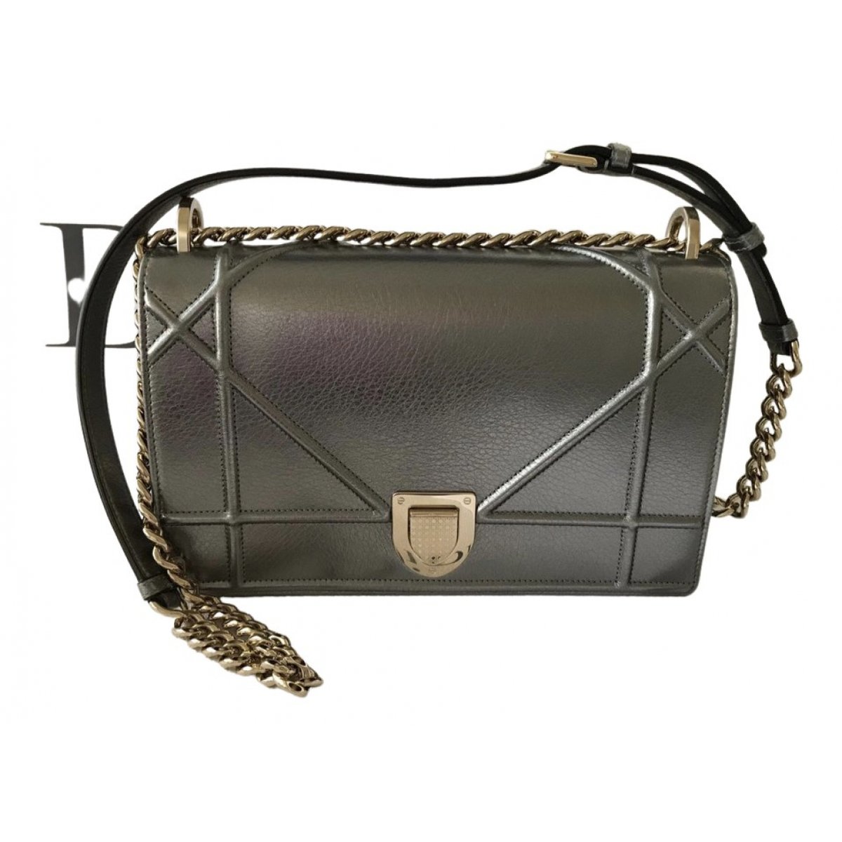 Diorama leather crossbody bag