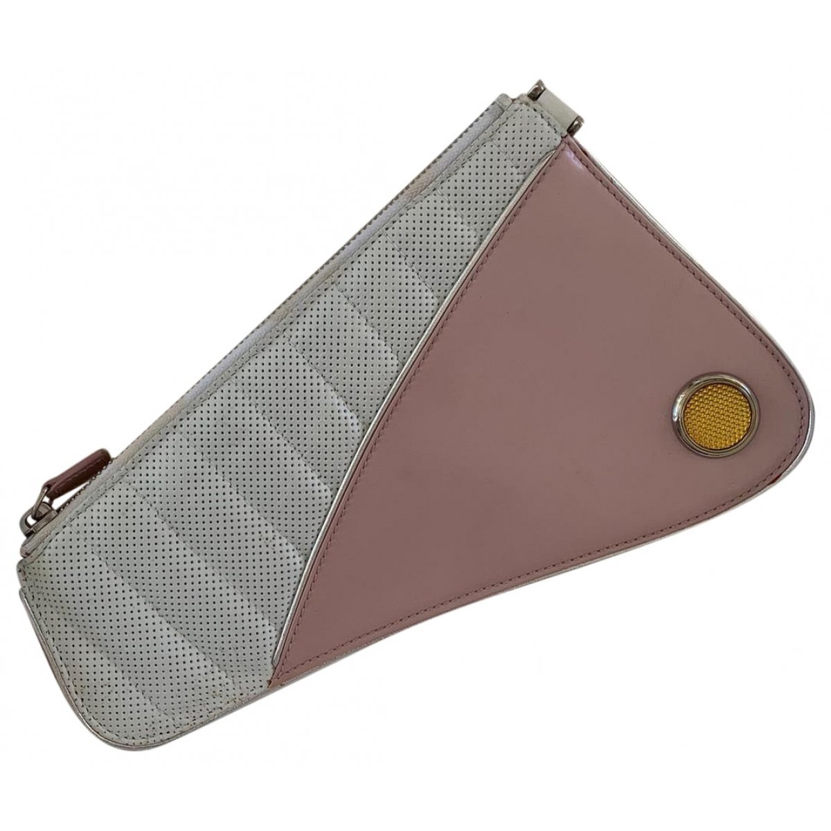 30 Montaigne patent leather clutch bag