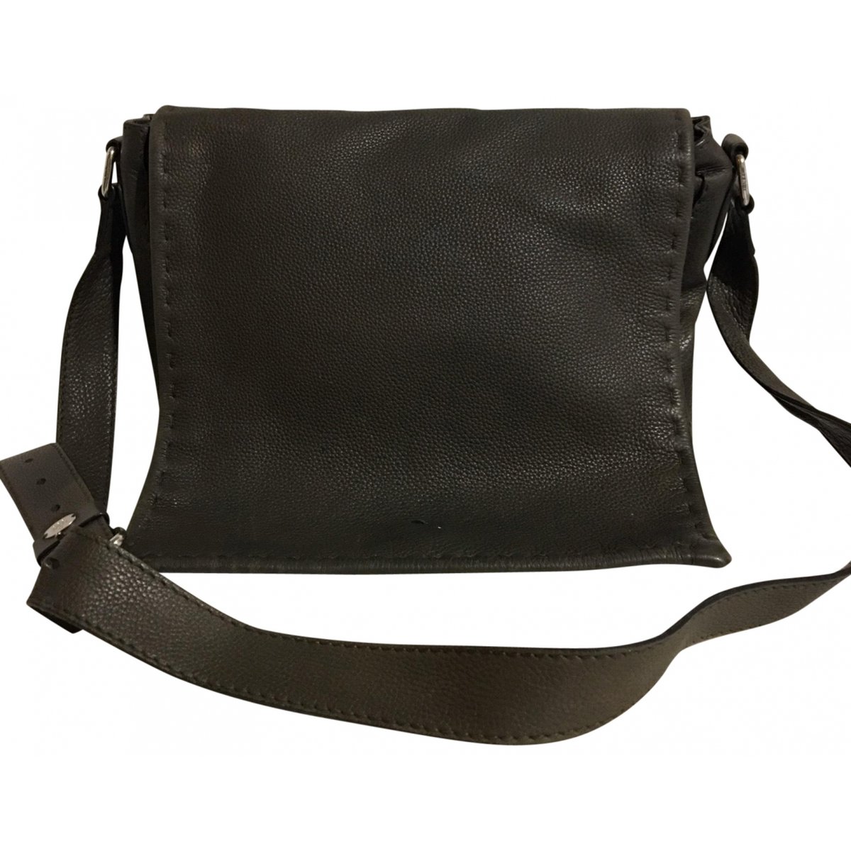 Baguette Convertible leather handbag