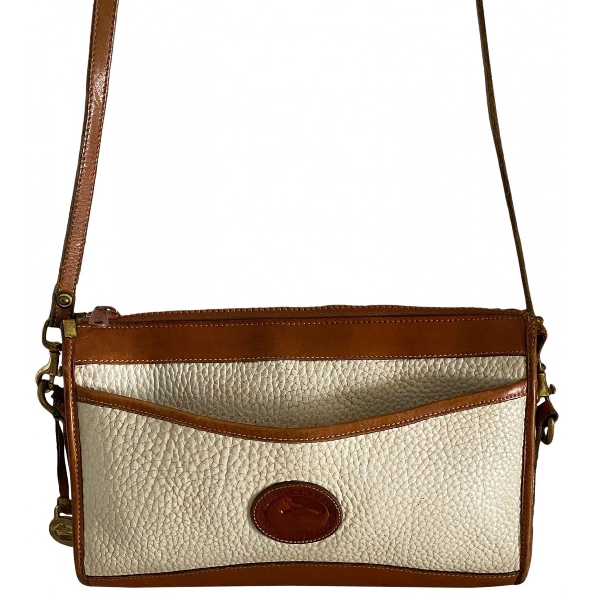 Leather crossbody bag
