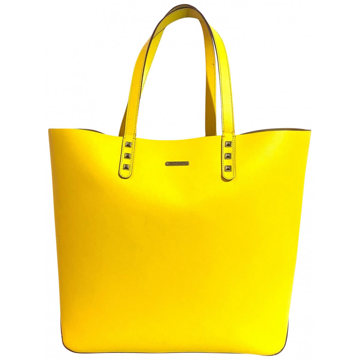 Leather tote