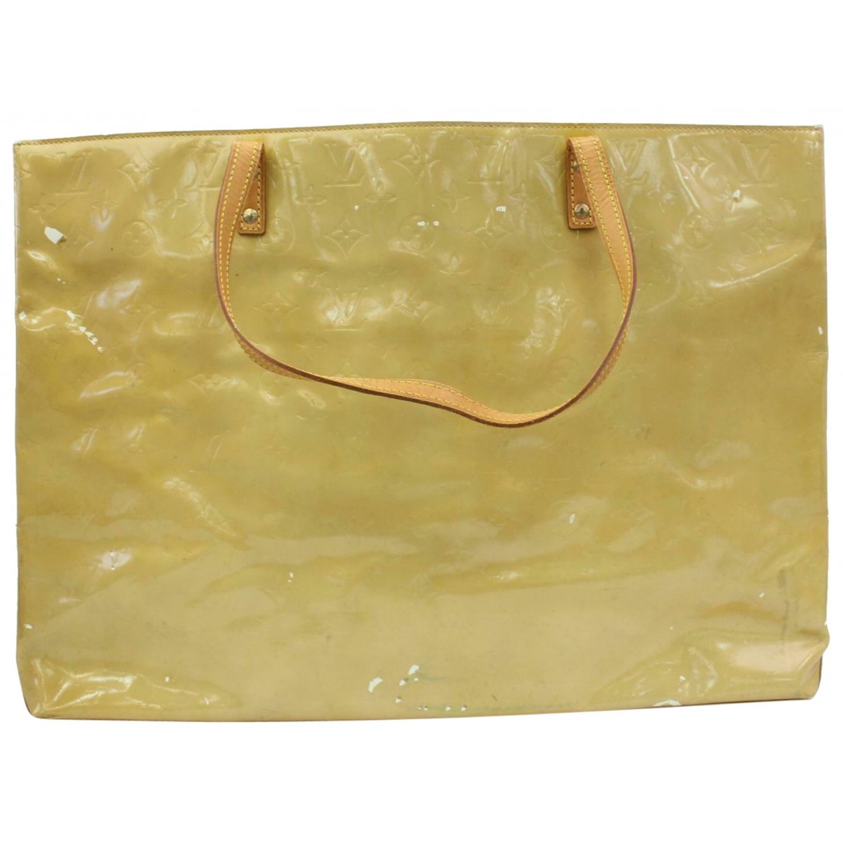 Artsy leather handbag
