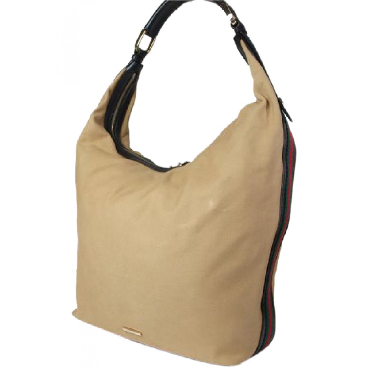 Hobo leather handbag