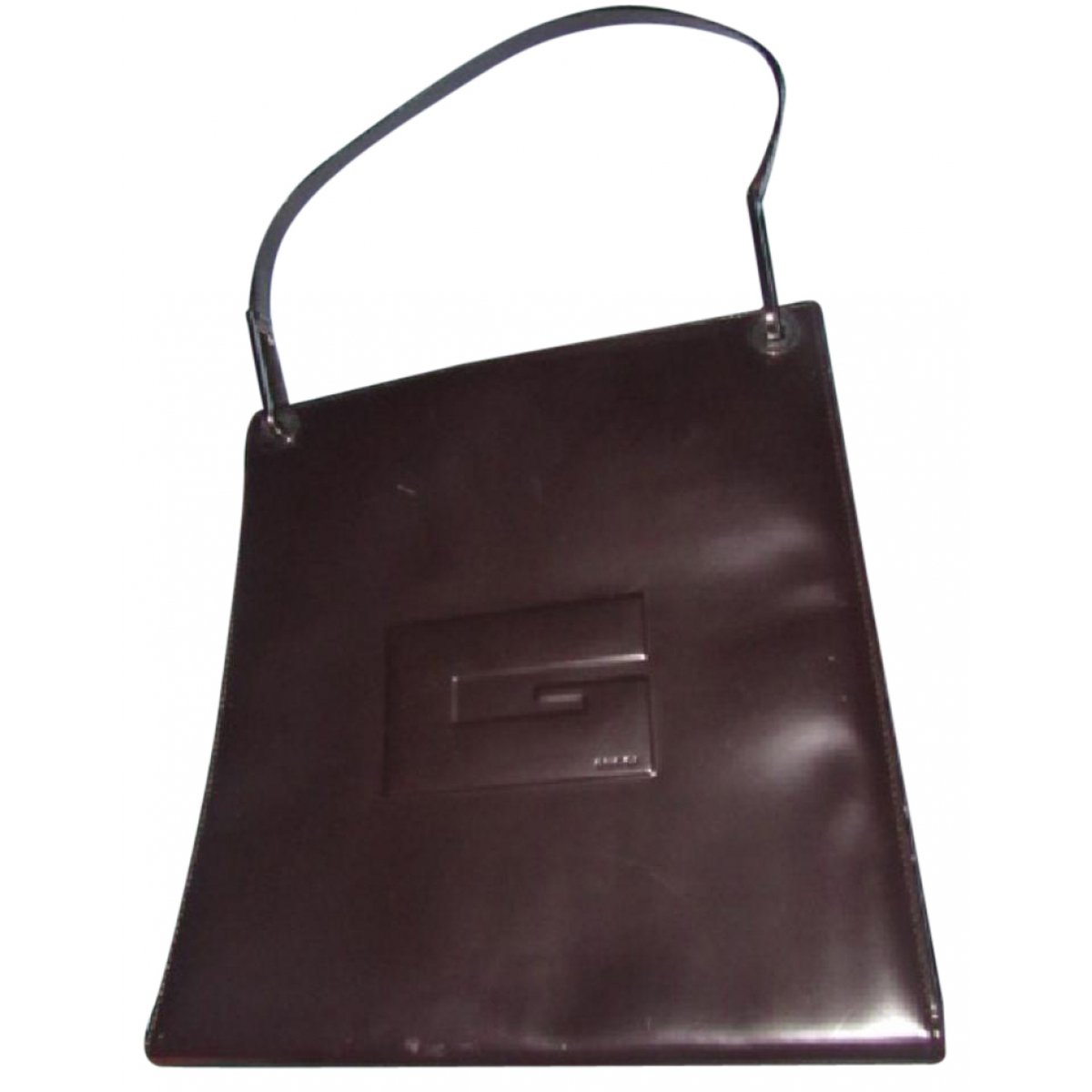 Hobo patent leather handbag