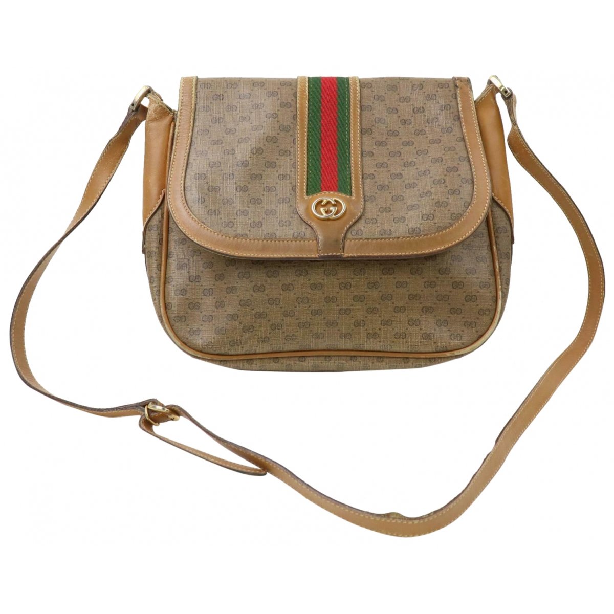 Ophidia GG Supreme leather handbag