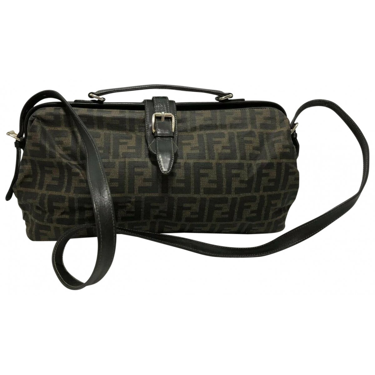 Baguette Chain leather handbag