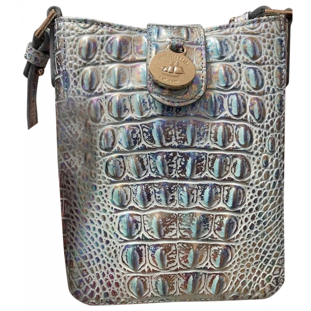 Leather crossbody bag