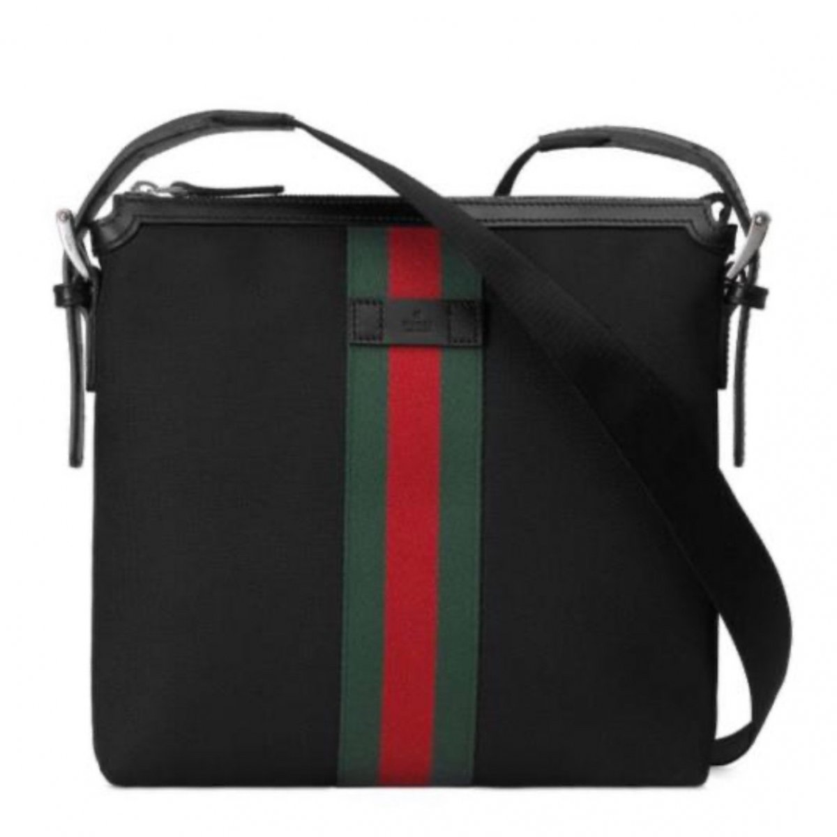Ophidia Messenger linen handbag