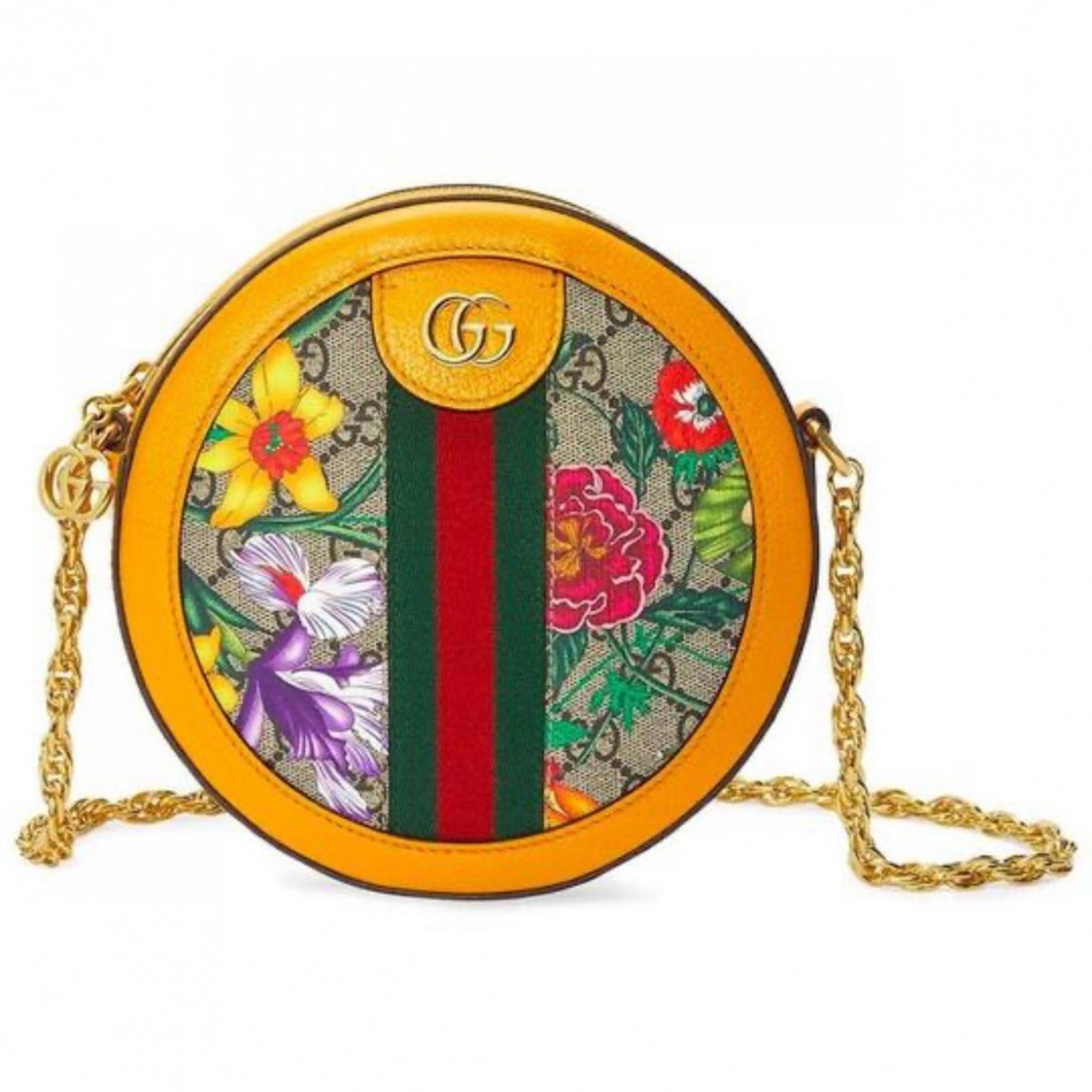 GG Marmont Round cloth crossbody bag