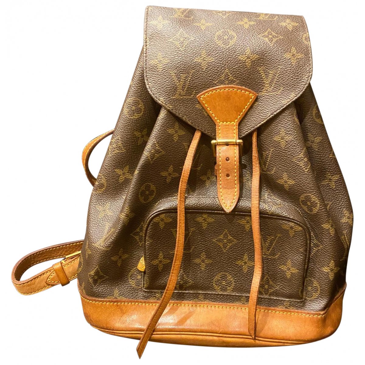 Montsouris Vintage cloth backpack