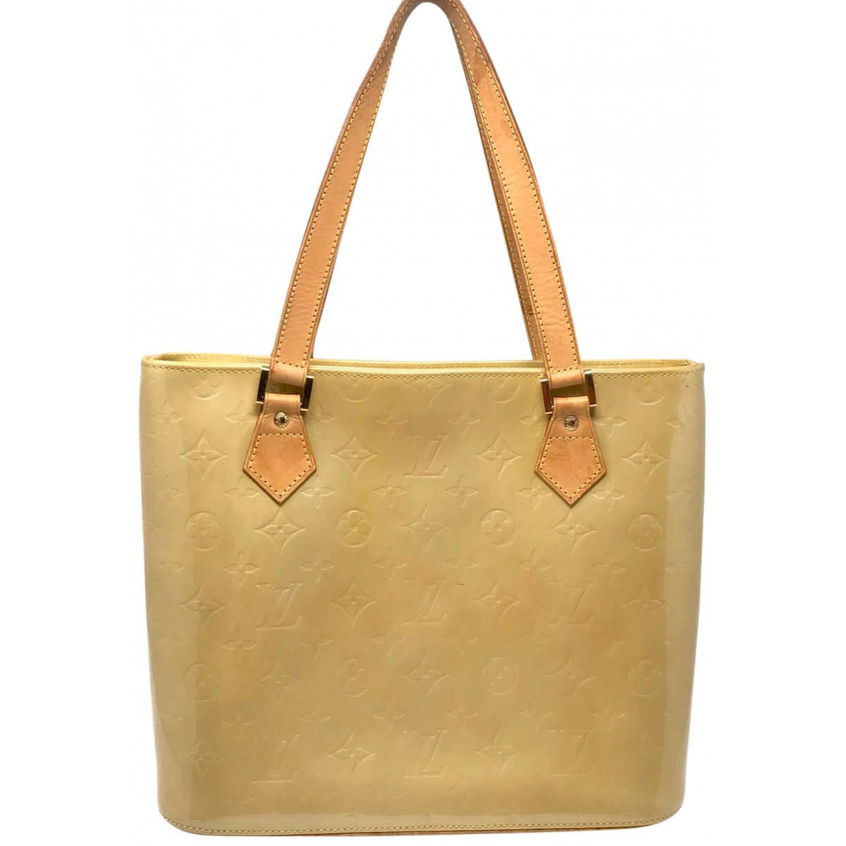 Houston patent leather handbag