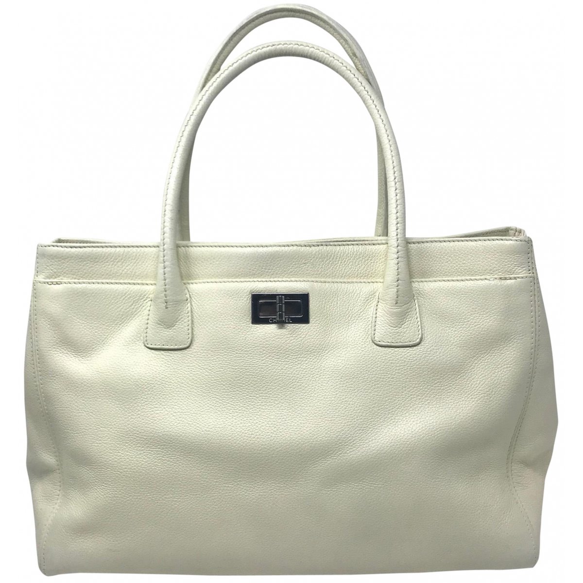 Executive leather tote