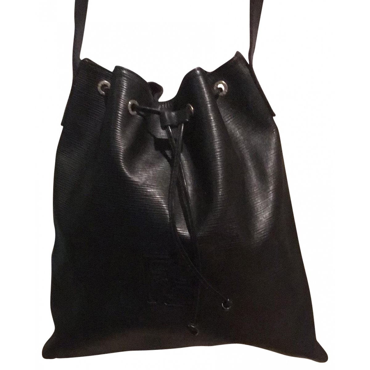 Palazzo Bucket leather handbag