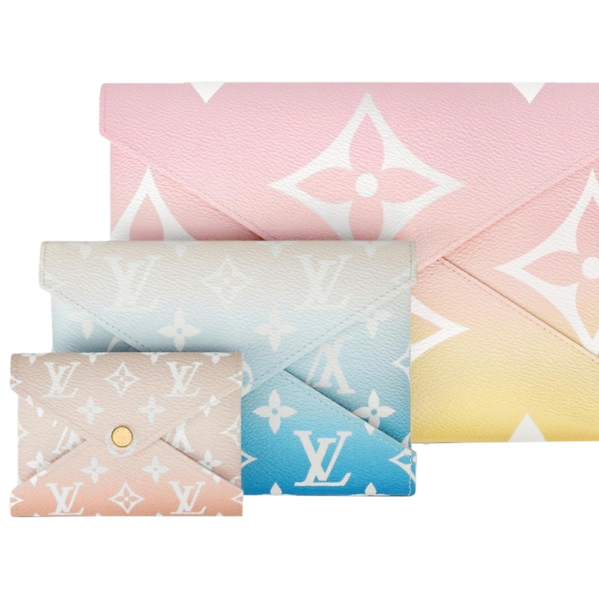 Florentine cloth clutch bag