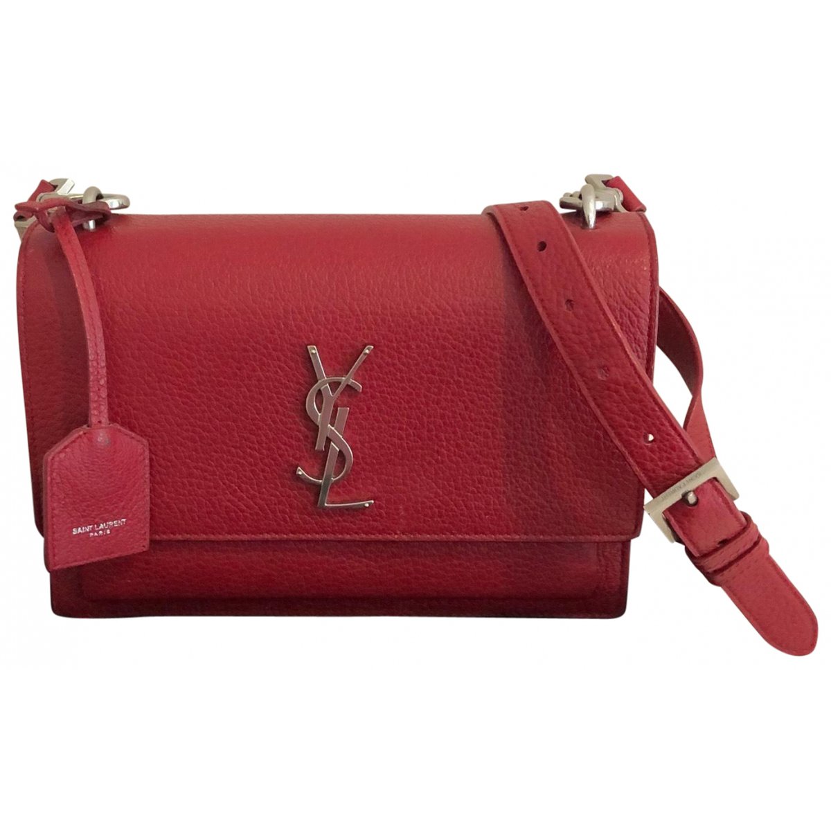 Sunset leather crossbody bag
