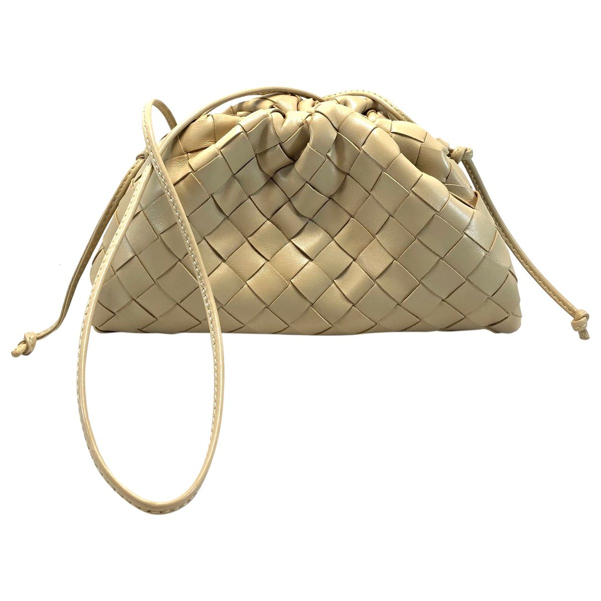 Chain Pouch leather handbag