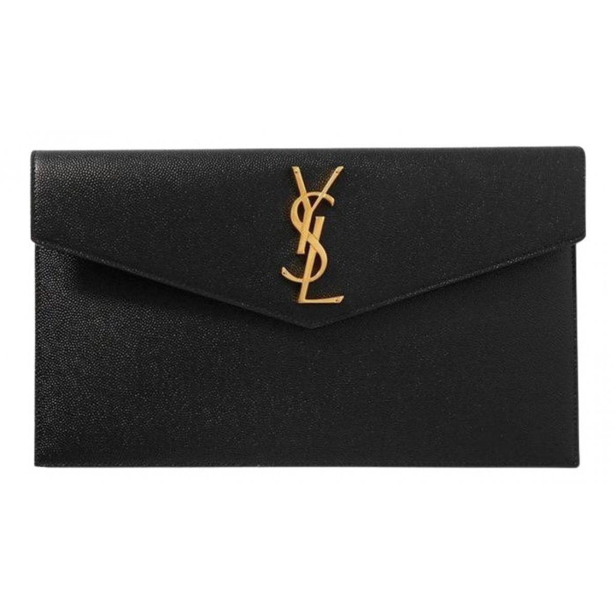 Uptown leather clutch bag