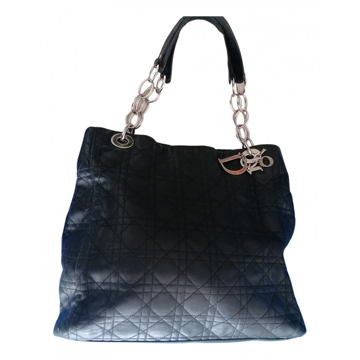 Dior Soft Shopping leather handbag