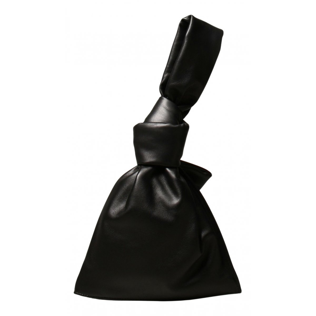 Twist leather handbag