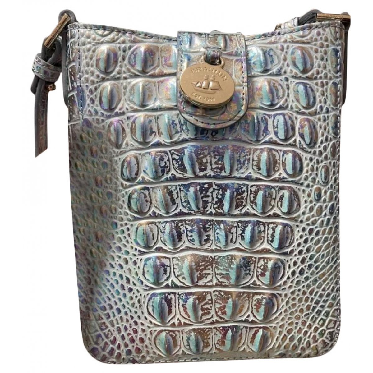 Leather crossbody bag