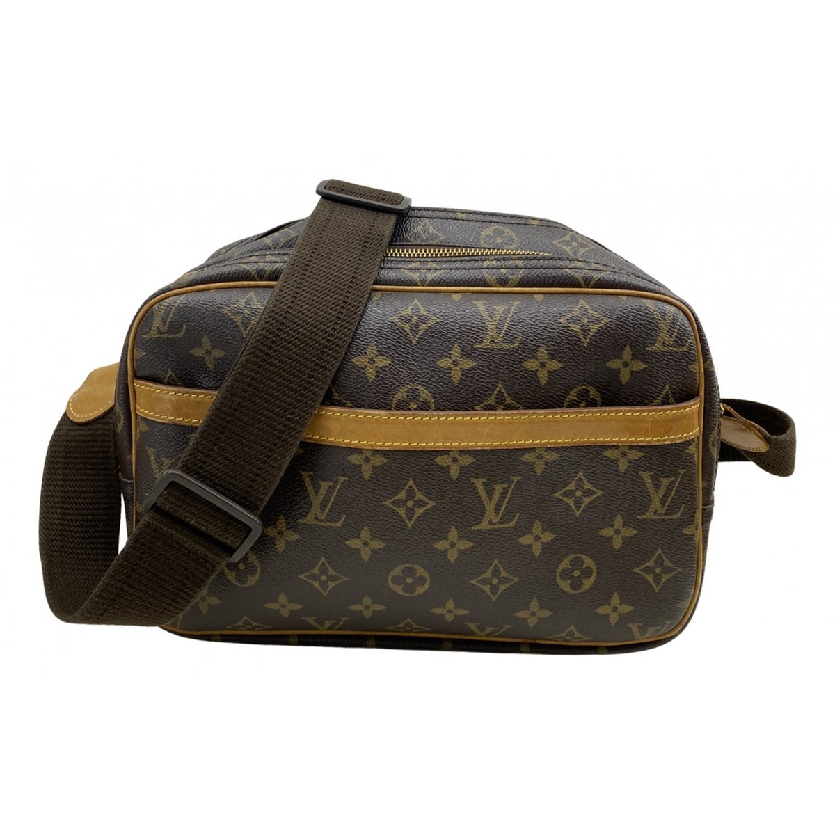 Reporter cloth crossbody bag