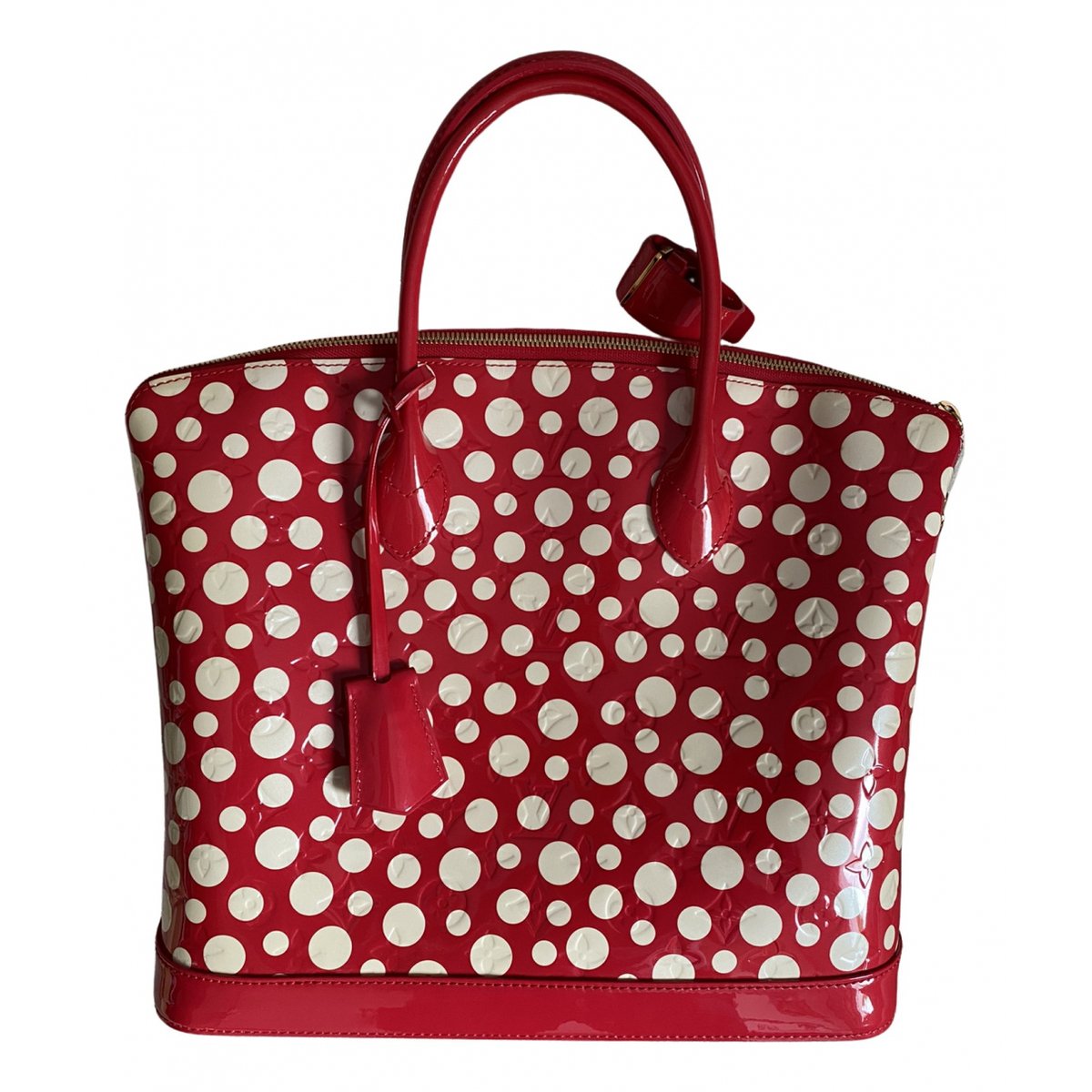 Lockit patent leather handbag