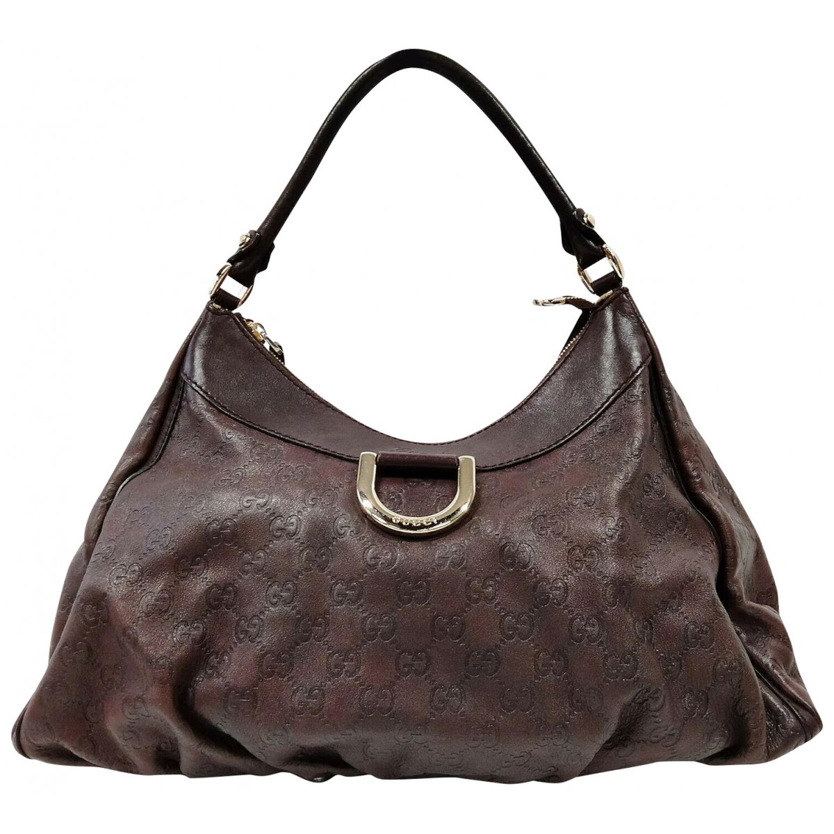 D-Ring leather handbag