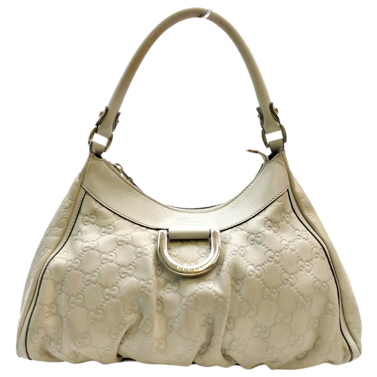 D-Ring leather handbag