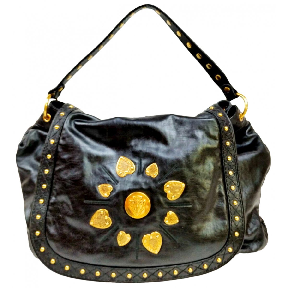 D-Ring leather handbag
