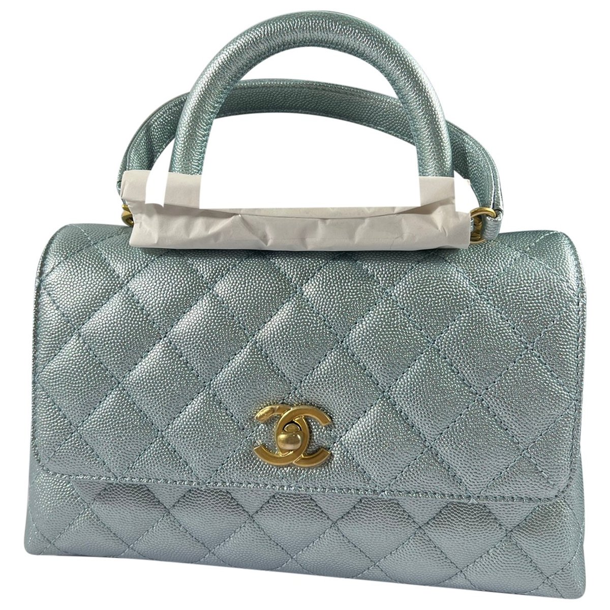 Coco Handle leather handbag