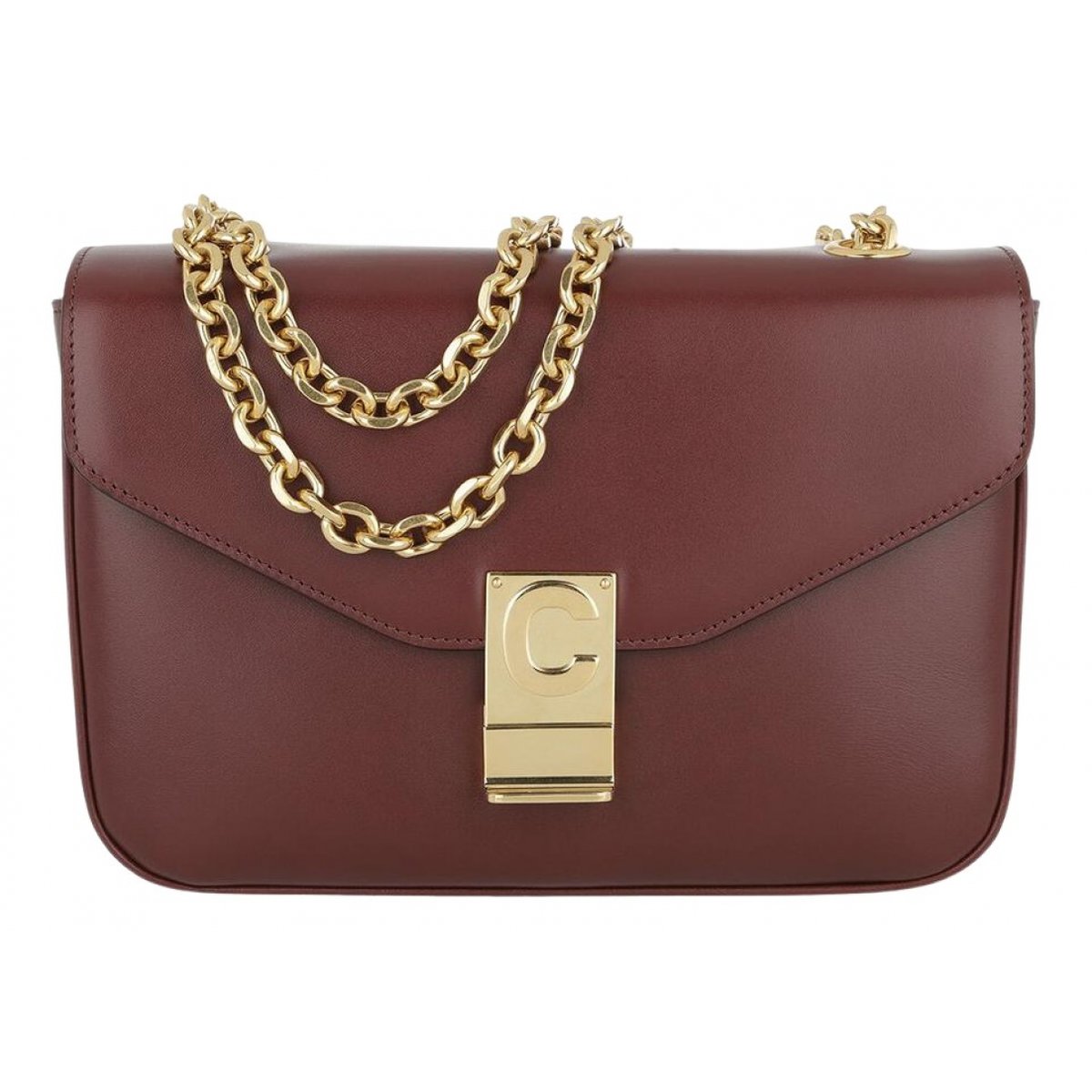 C bag leather handbag