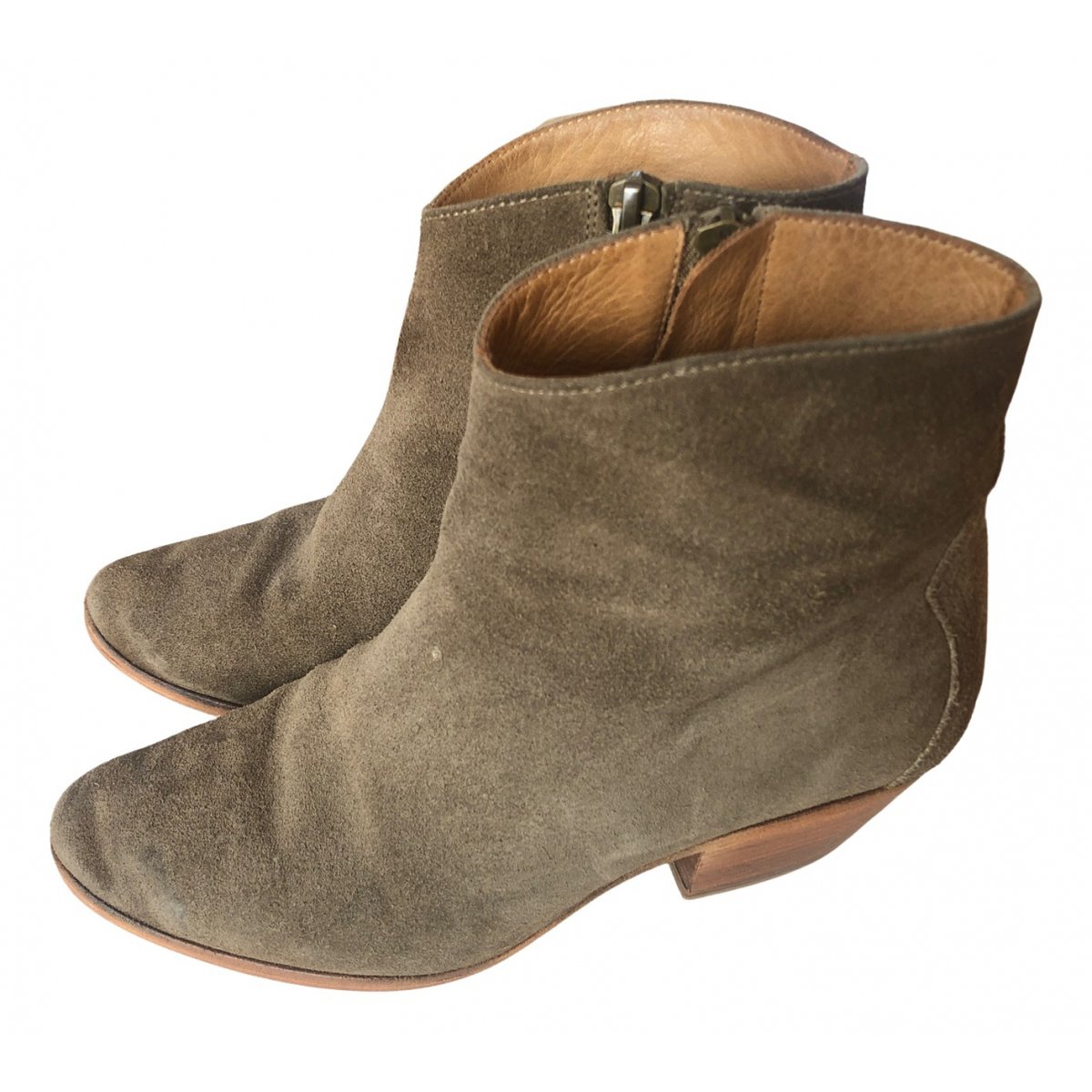 Dicker leather ankle boots