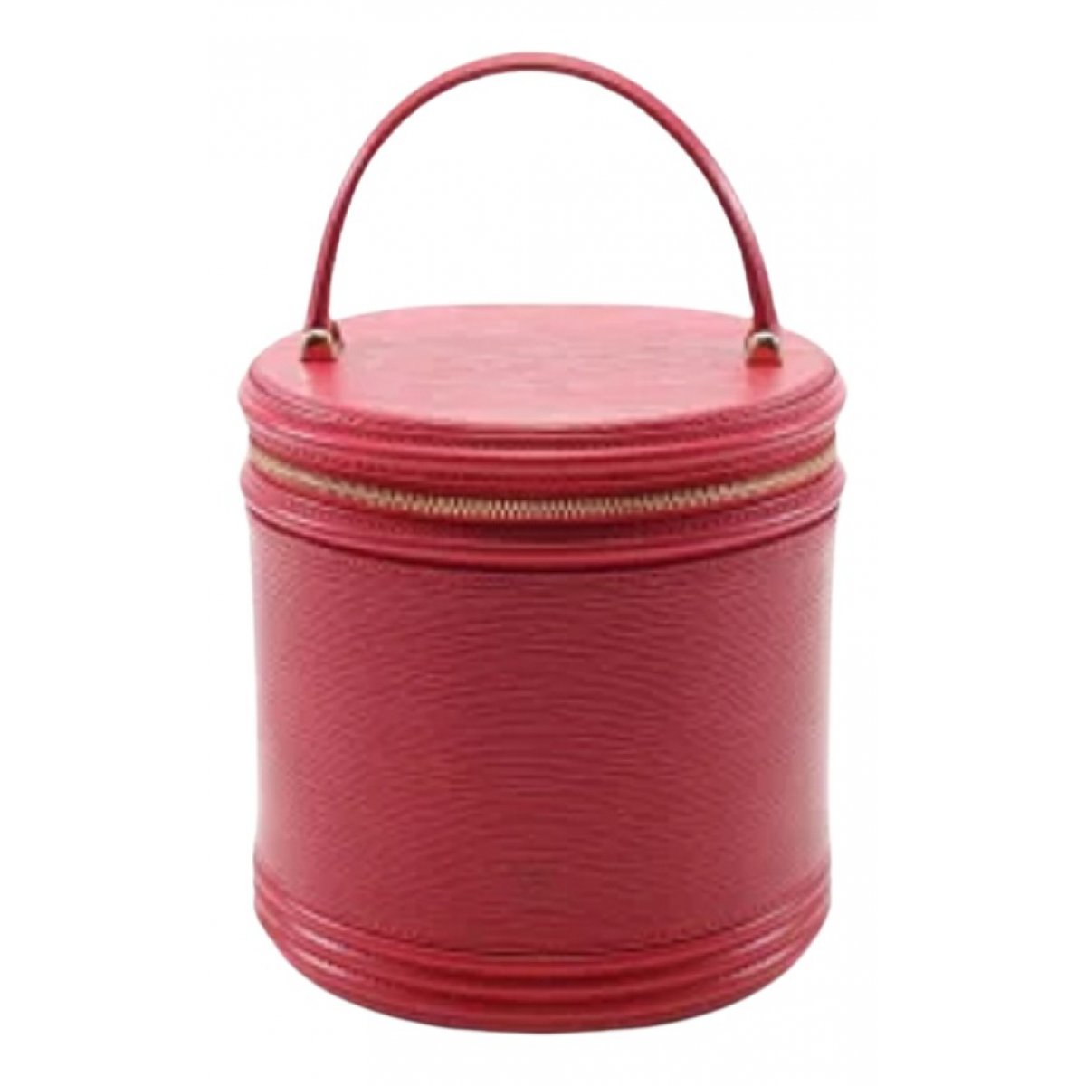 Vanity leather handbag