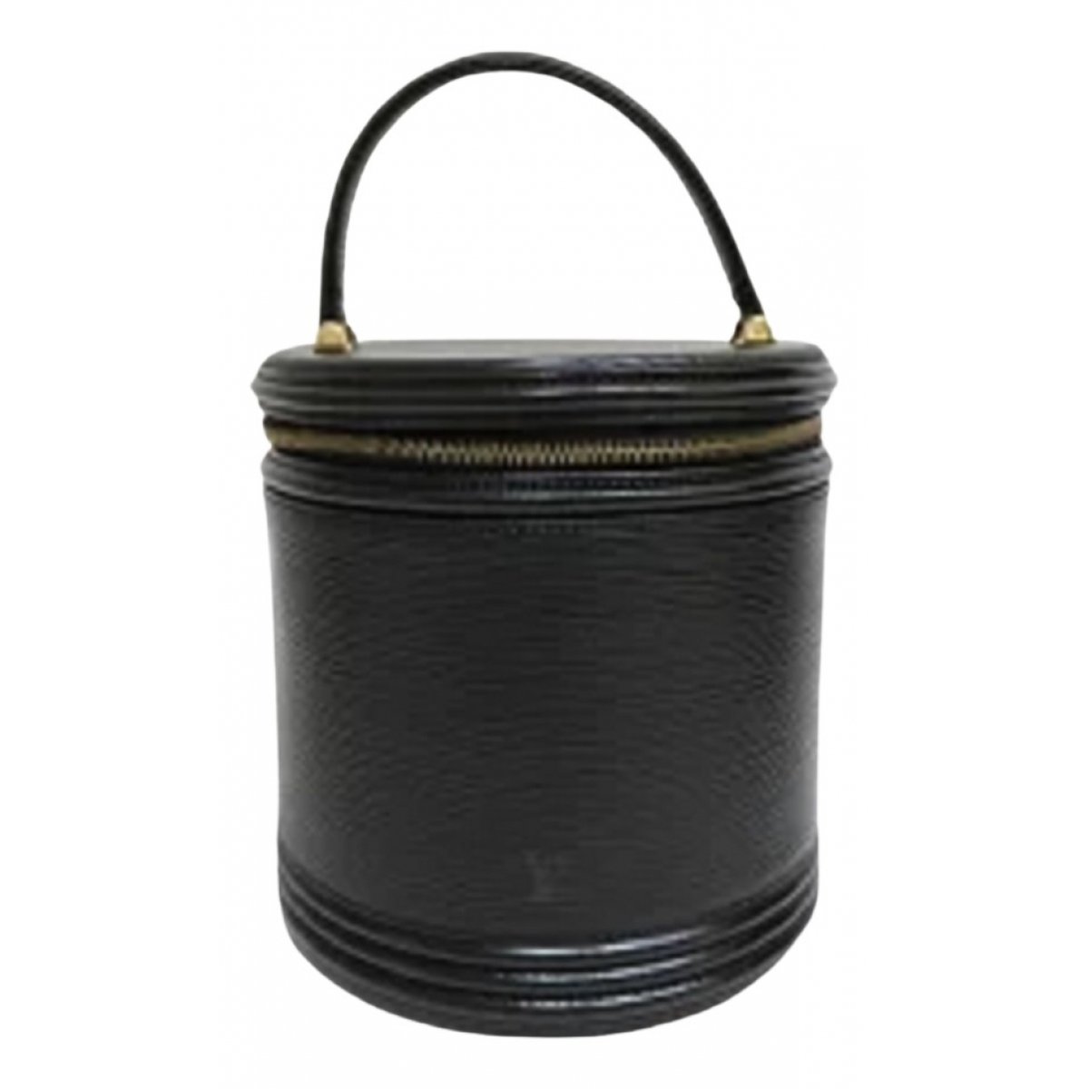 Vanity leather handbag