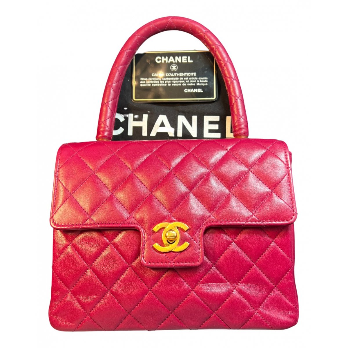 Coco Handle leather handbag