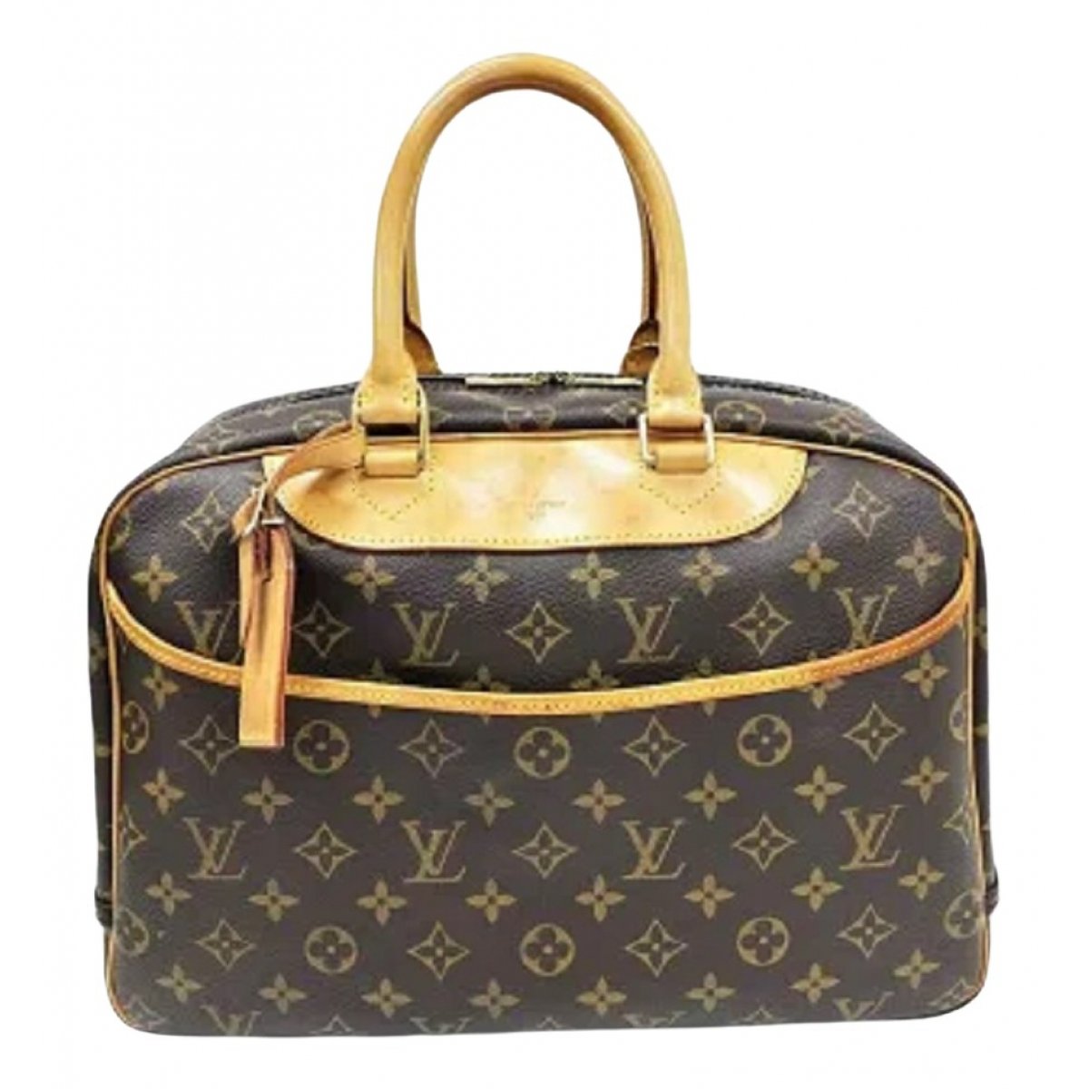 Vanity leather bowling bag